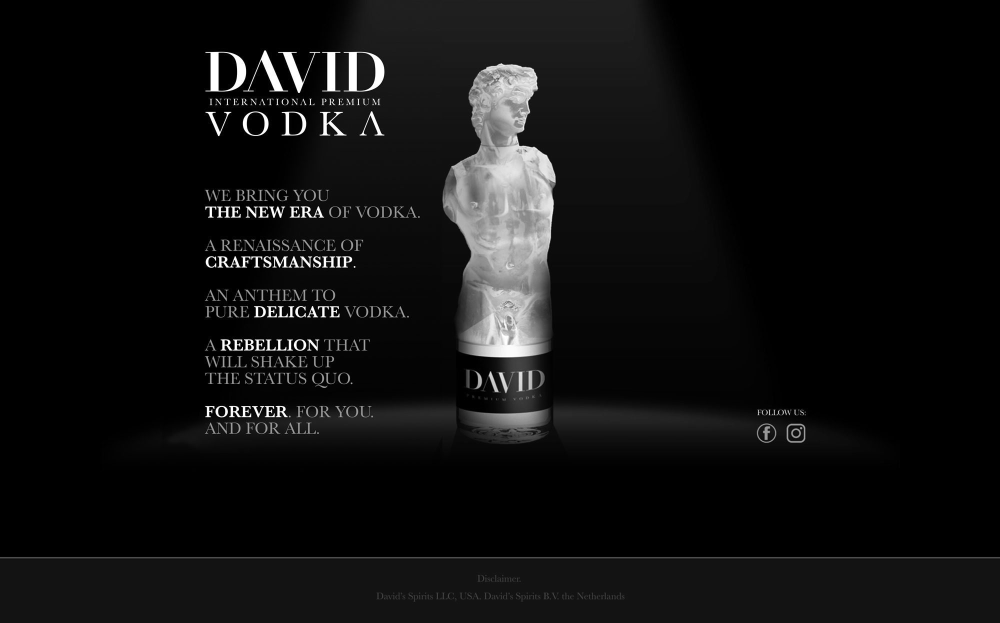 David Vodka coming soon
